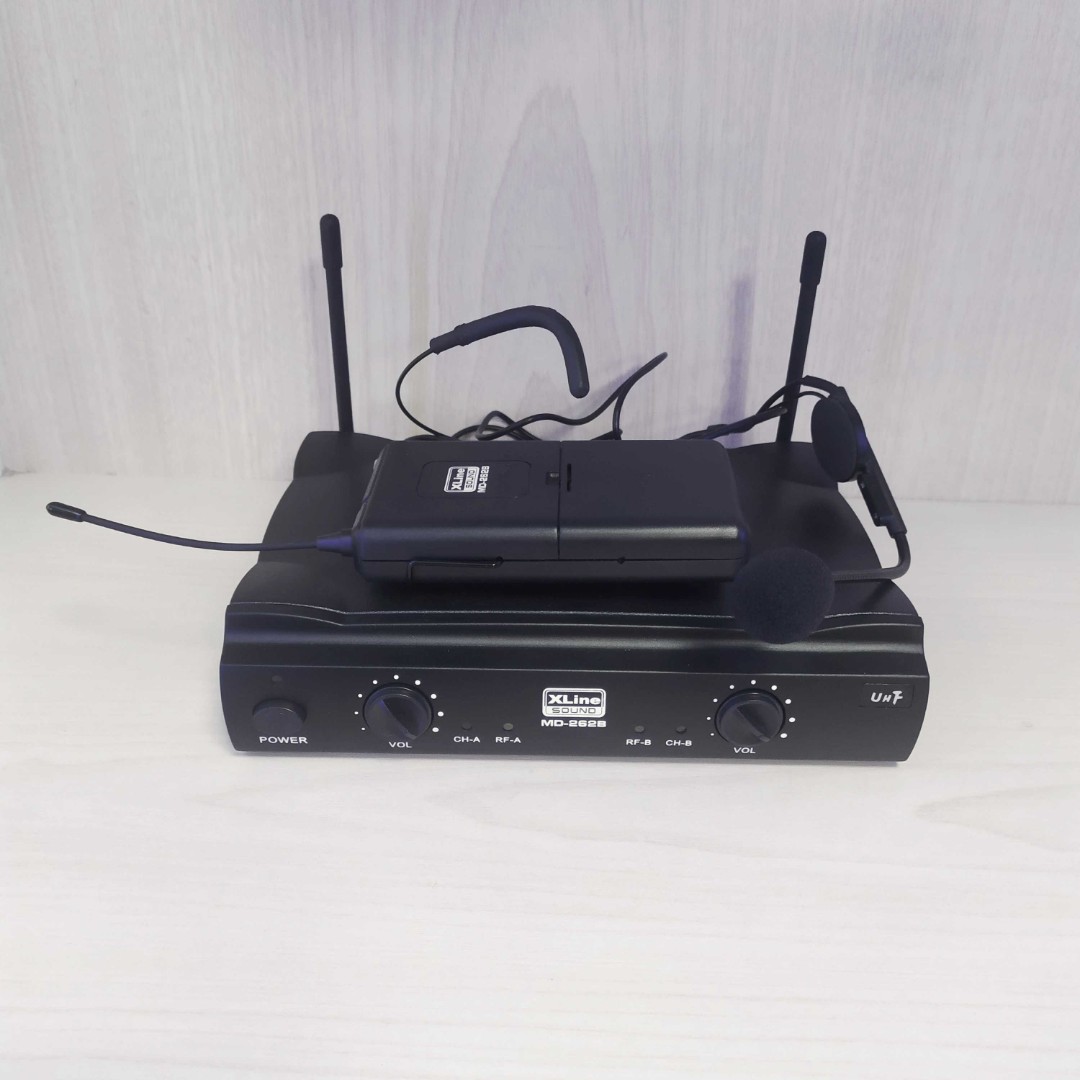Xline MD-262B Радиосистема c двумя поясными передатчиками и головными ...