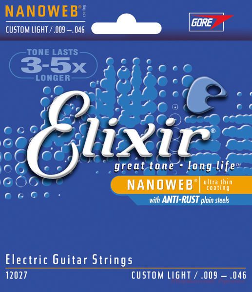 ELIXIR 12027 Набор 6 струн для электрогитары