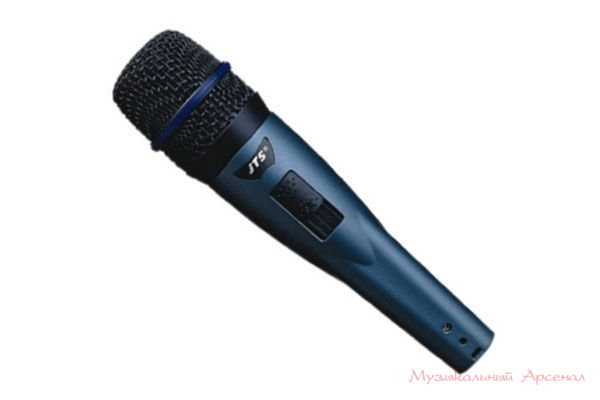 JTS CX-07S Микрофон вокальный, динамический, кардиоидный, противоударная система, 50 - 16500 Гц, с выключателем.