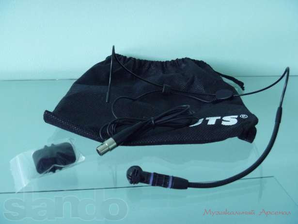 JTS CM-204U Микрофон, гарнитура головная, конденсаторный, электретный, 30-18000Гц, mini-XLR-4